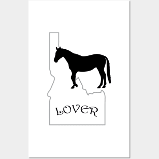 Idaho Horse Lover Gifts Posters and Art